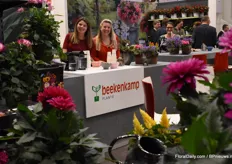 The ladies of Beekenkamp Kim van Oosten and Anieck Ruijgrok provided everyone who visited the stand with a nice drink.   